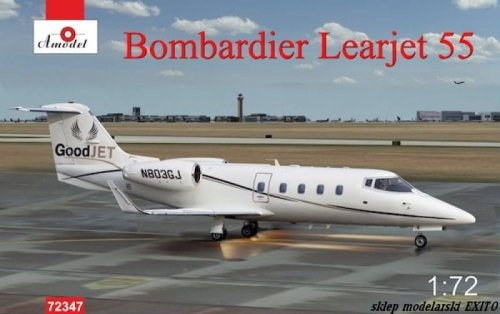 Przejdź do produktu AMODEL 72347 - 1:72 Bombardier Learjet 55