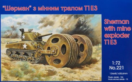 Przejdź do produktu UNIMODELS 221 - 1:72 M4A1 with T1E3 Mine Exploder