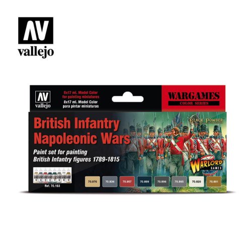 Przejdź do produktu VALLEJO 70163 - British Infantry Napoleonic Wars 1789-1815 - Model Color Set