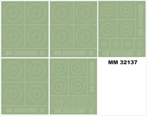 Przejdź do produktu MONTEX MM32137 - 1:32 RAF Roundels type B