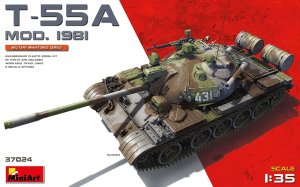 MINIART 37024 - 1:35 T-55A Mod 1981