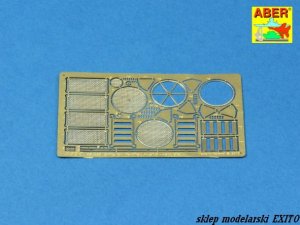 ABER 48A29 - 1:48 Grilles for Sd.Kfz. 171 Panther, Ausf.G Late model