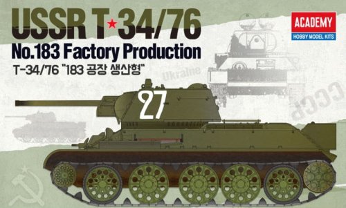 Przejdź do produktu ACADEMY 13505 - 1:35 T-34/76 No. 183 Factory Production