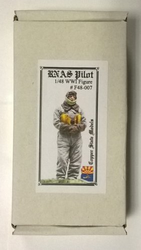Przejdź do produktu COPPER STATE MODELS CSM F48007 - 1:48 Royal Naval Air Service pilot WWI