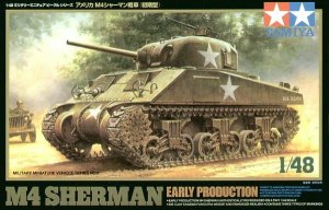 TAMIYA 32505 - 1:48 U.S. M4 Sherman Early Production