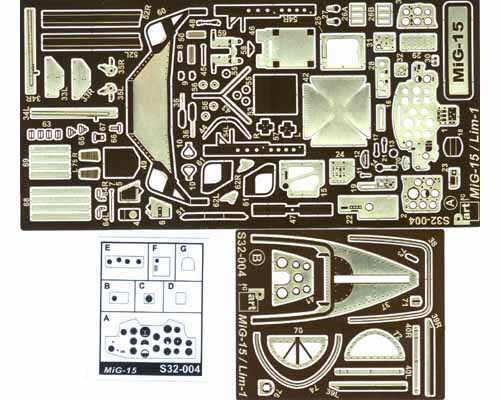 Przejdź do produktu PART S32004 - 1:32 MiG-15 / Lim-1