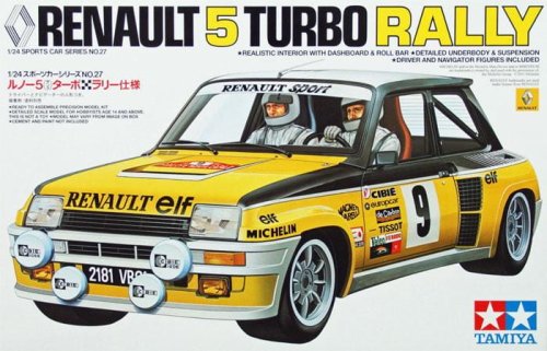 Przejdź do produktu TAMIYA 24027 - 1:24 Renault 5 Turbo Rally