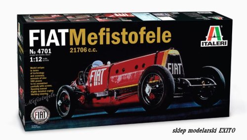 Przejdź do produktu ITALERI 4701 - 1:12 FIAT Mefistofele 21706 c.c.