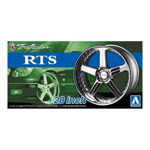 Przejdź do produktu AOSHIMA 05370 - 1:24 Felgi + Opony Trafficstar RTS 20 inch