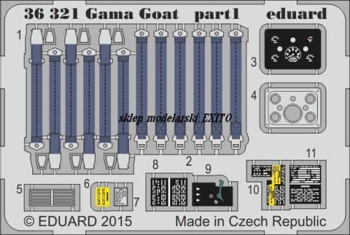 Przejdź do produktu EDUARD 36321 - 1:35 Gama Goat