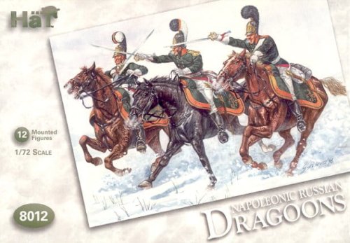 Przejdź do produktu HAT 8012 - 1:72 Napoleonic Russian Dragoons