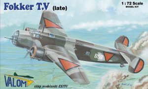 VALOM 72102 - 1:72 Fokker T.V (late)