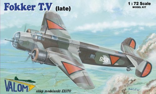 Przejdź do produktu VALOM 72102 - 1:72 Fokker T.V (late)