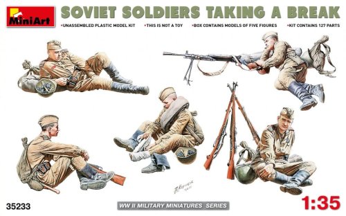 Przejdź do produktu MINIART 35233 - 1:35 Soviet Soldiers Taking a Break
