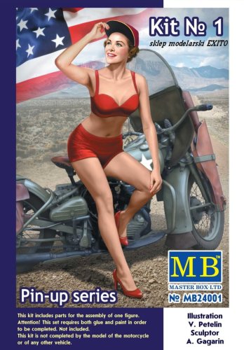 Przejdź do produktu MASTER BOX 24001 - 1:24 Pin-up series Kit No.1 Marylin