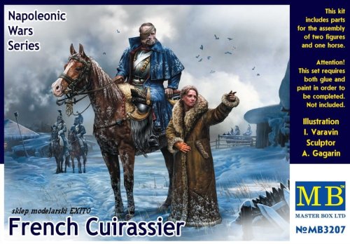 Przejdź do produktu MASTER BOX 3207 - 1:32 French Cuirassier - Napoleonic Wars Series