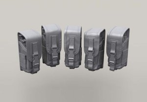 LEGEND LF3D004 - 1:35 HSGI Universal Modular Magazine Pouch set - 10 szt