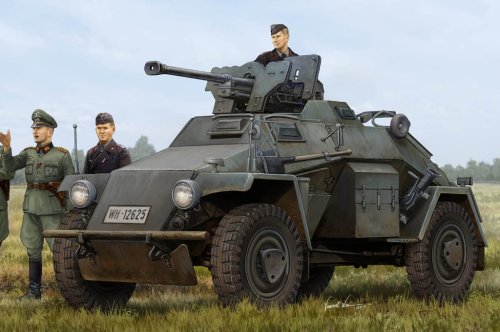 Przejdź do produktu HOBBY BOSS 83814 - 1:35 German Le.Pz.Sp.Wg (Sd.Kfz.221) Leichter Panzerspahwagen-Late