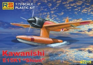 RS MODELS 92215 - 1:72 Kawanishi E15K1 Shiun