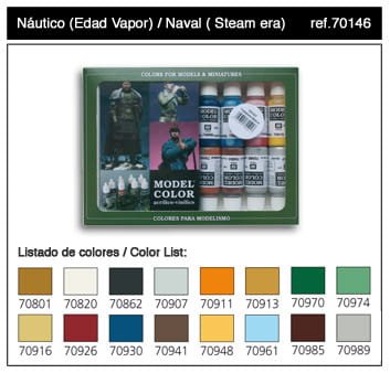 Przejdź do produktu VALLEJO 70146 - Naval (Steam Era) - Model Color Set