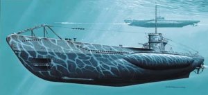 MIRAGE 40411 - 1:400 U-570 typ U-VIIC Turm I - Niemiecki okręt podwodny