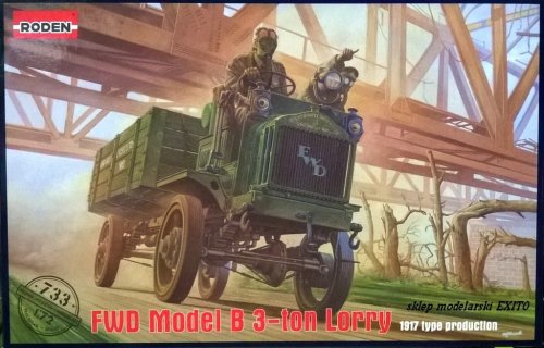 Przejdź do produktu RODEN 733 - 1:72 FWD Model B 3-ton Lorry