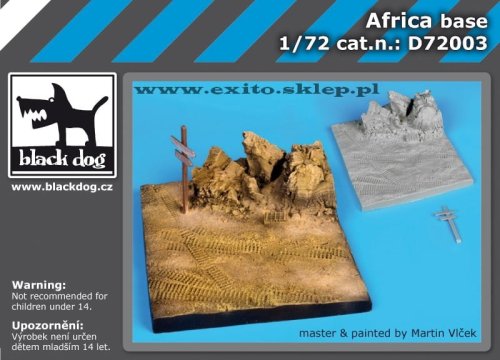 Przejdź do produktu BLACK DOG D72003 - 1:72 Africa base