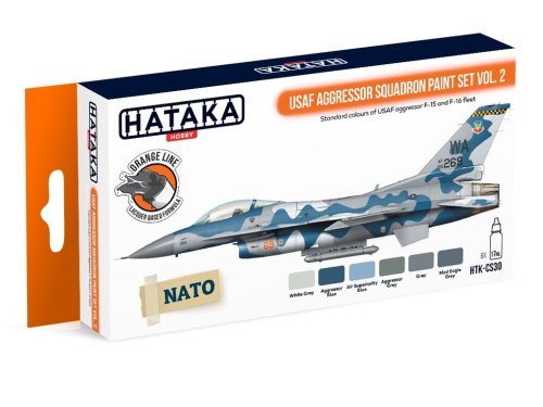 Przejdź do produktu HATAKA CS30 - Zestaw farb USAF Aggressor Squadron vol. 2