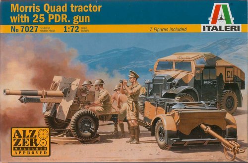 Przejdź do produktu ITALERI 7027 - 1:72 Morris Quad Tractor w/ 25 pdr gun