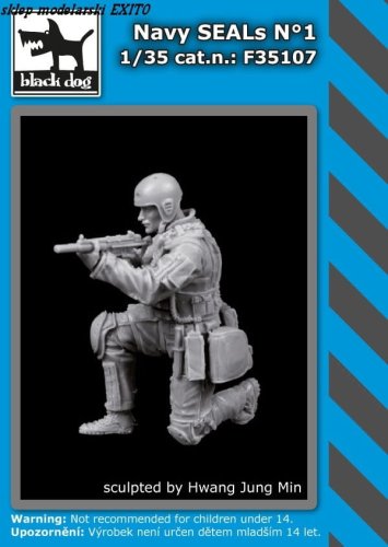 Przejdź do produktu BLACK DOG F35107 - 1:35 Navy SEALs N°1
