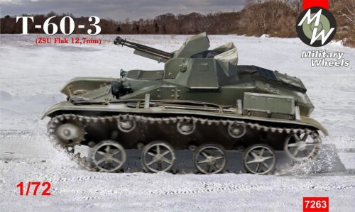 Przejdź do produktu MILITARY WHEELS 7263 - 1:72 Tank T-60-3