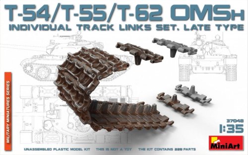 Przejdź do produktu MINIART 37048 - 1:35 T-54 / T-55 / T-62 OMSh Late type track links set