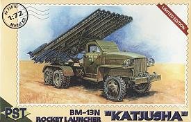 Przejdź do produktu PST 72010 - 1:72 BM-13N Rocket Launcher Katjusha mod.1943