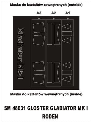 Przejdź do produktu MONTEX SM48031 - 1:48 Gloster Gladiator Mk.I