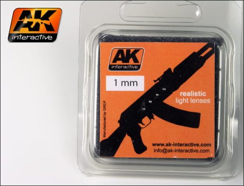 Przejdź do produktu AK INTERACTIVE 200 - Lenses for Vehicle Lights - 1 mm - White