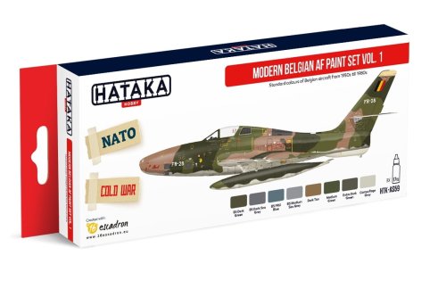 Przejdź do produktu HATAKA AS59 - Zestaw farb Modern Belgian AF vol. 1