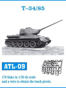 Friulmodel ATL-009 - 1:35 Metalowe gąsienice T-34/85