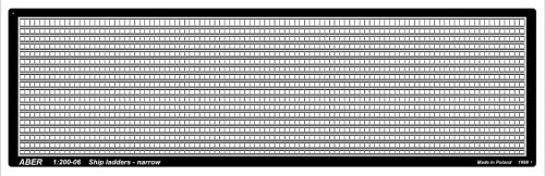 Przejdź do produktu ABER 1:200-06  - 1:200 Ship ladders - narrow (drabinki do okrętów, wąskie)