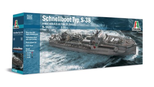Przejdź do produktu ITALERI 5620 - 1:35 Schnellboot Typ S-38