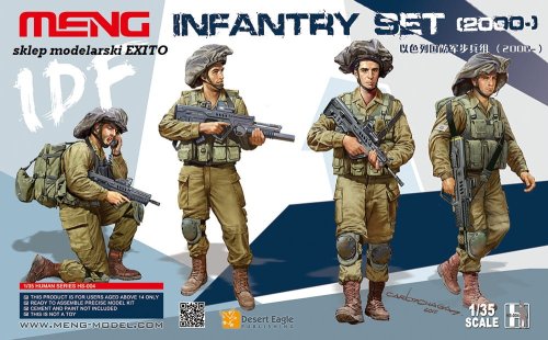 Przejdź do produktu MENG MODEL HS004 - 1:35 IDF Infantry Set ( 2000- )