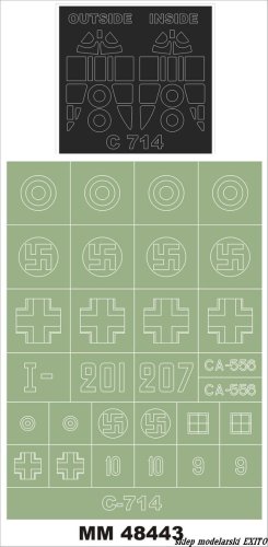 Przejdź do produktu MONTEX MM48443 - 1:48 Caudron C-714