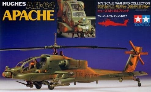 Przejdź do produktu TAMIYA 60707 - 1:72 Hughes AH-64 Apache