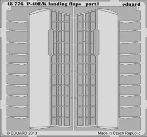 EDUARD 48776 - 1:48 P-40E/K landing flaps