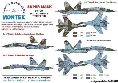 Przejdź do produktu MONTEX K32028 - 1:32 Su-27