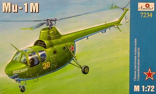 Przejdź do produktu AMODEL 7234 - 1:72 Mil Mi-1M