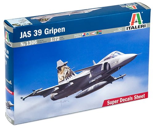 Przejdź do produktu ITALERI 1306 - 1:72 Saab JAS 39 Gripen