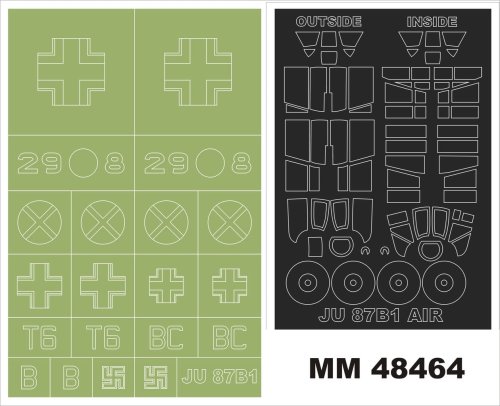 Przejdź do produktu MONTEX MM48464 - 1:48 Junkers Ju 87B-1