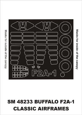 Przejdź do produktu MONTEX SM48233 - 1:48 F2A-1 Buffalo