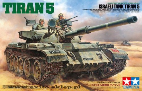 Przejdź do produktu TAMIYA 35328 - 1:35 Tiran 5 - Israeli Tank