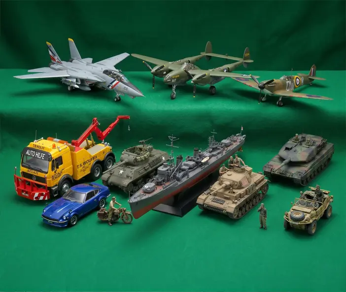 Plastic model kits